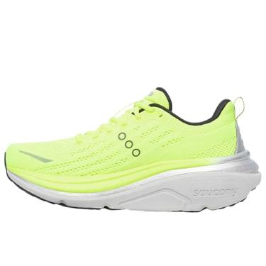 Imagem de Saucony Hurricane 25 Tênis masculino, Citron/Preto, 46