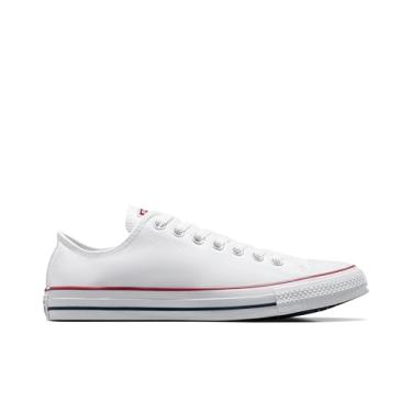 Imagem de Converse Chuck Taylor All Star Move Tênis feminino plataforma de lona com cadarço, Branco óptico, 11.5 Women/9.5 Men
