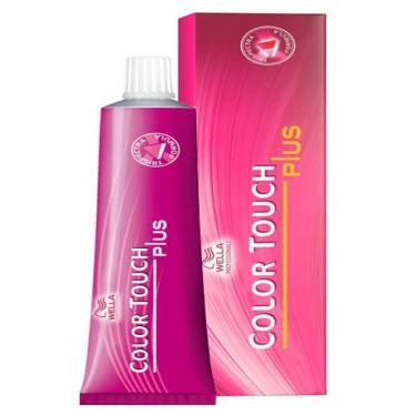 Imagem de Wella Color Touch Tonalizante 55/07 Castanho Claro Intenso Natural Marrom Plus 60ml