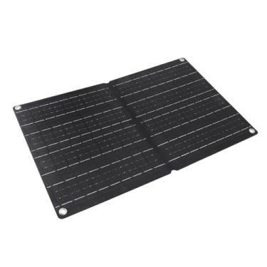 Imagem de HEEPDD Carregador Solar Dobrável Monocristalino, Kit de Painel Solar Portátil de 60w para Acampamento Ao Ar Livre van RV Trip Laptops Panelssolar & Wind Power Nan
