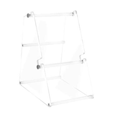 Imagem de Esquirla Porta-etiquetas para impressora térmica Dispensador de adesivos Suporte para rolos de adesivos e etiquetas sanfonadas para serviço de entrega Início, Camada Dupla