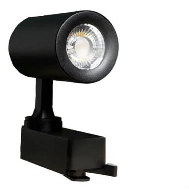 Imagem de Spot Led 7w Para Trilho Eletrificado Preto 3000K - Luz Quente