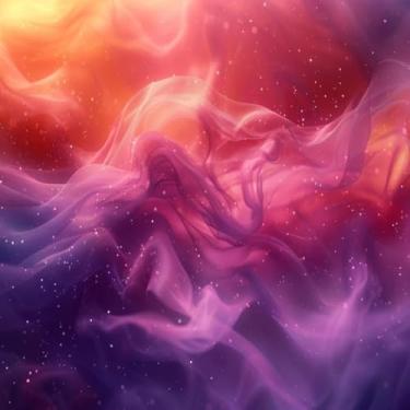 Imagem de Quadro Decorativo Neon Galaxy Colorful em Vidro Acrílico para Parede Moderno e Criativo 50x50cm