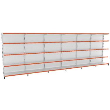 Imagem de Gôndola Parede Prateleira Lateral 1 Inicial + 5 Continuação