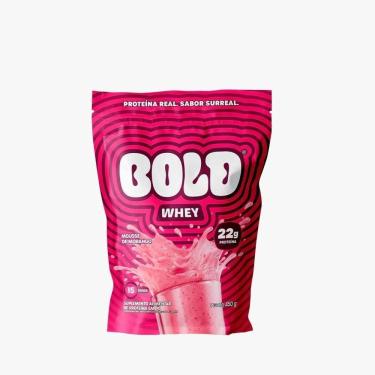 Imagem de Bold Whey Refil 450g Sabor Mousse De Morango