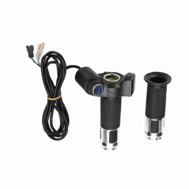 Imagem de Luqeeg Punhos de Acelerador Giratórios de 4 Cores Com Display LED, Indicador de Tensão Em Tempo Real, Scooters Universais de Tensão de 12-84 V, Meio de Bicicleta Elétrica (#2)