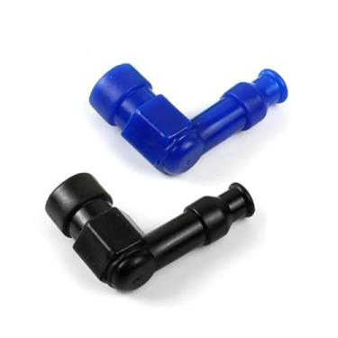 Imagem de Tampa da bobina de ignição à prova d'água para motocicleta, compatível com cabeçote de vela de ignição, acessórios de ignição para ciclomotores e quadriciclos (1 peça azul)