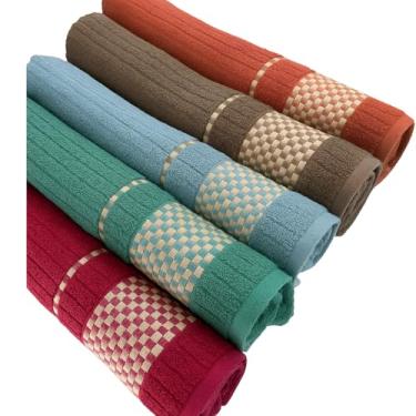 Imagem de 5 Toalha Banhão Gigante Encorpada Seca Rapido Grande Premium