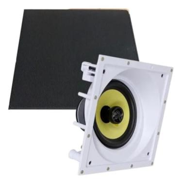 Imagem de Alto Falante Arandela Quadrada Angulada Ci Plus 6sa 160w 8 Ohms
