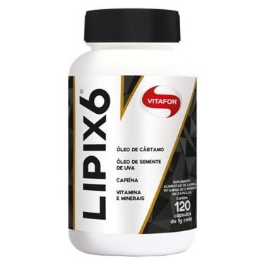 Imagem de Lipix 6 120 cápsulas de 100mg - Vitafor-Unissex