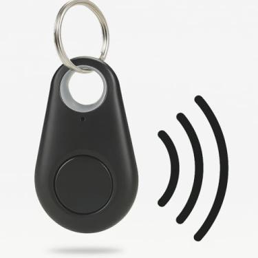 Imagem de Chaveiro Rastreador Bluetooth Com GPS E Disparador De Fotos Localizador De Objetos Alerta Sonoro Coleria Celular Controle Chave