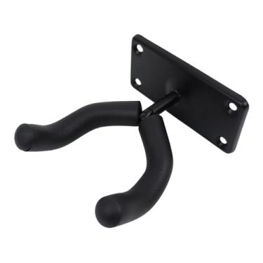 Imagem de KiBcsLic Suporte de parede para guitarra, suporte para instrumentos de corda, versátil e fácil de instalar, gancho para guitarra, longboard, banjo e bandolim.