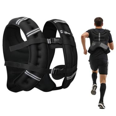 Imagem de Troispot Colete pesado, colete ponderado de 9 kg para caminhada, treinamento de força, corrida, corrida