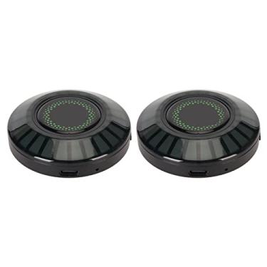 Imagem de Luqeeg Cor da Lâmpada Ambiente do Captador RGB que Muda a Luz Magnética do Diodo Emissor de Luz da Música para Festas Em Casa Carro | 2pcs Barra de Casamento KTV Com Controle de Aplicativo de Chip