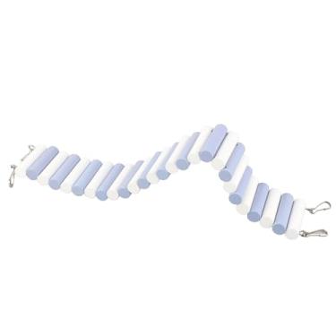 Imagem de Generic Ponte de de Hamster de Madeira Colorida, de Escalada Durável Dobrável, Brinquedo Multiuso para Animais de Estimação para Hamsters, Ratos e Coelhos (#5)