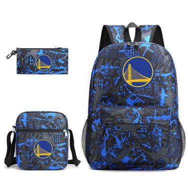 Imagem de Conjunto de mochilas Warrior Basketball School, 3 unidades para crianças