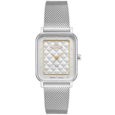 Imagem de Relógio Technos Feminino Brilho Prata - 2035nen/1k