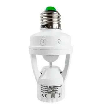 Imagem de Sensor de Presença Externo Luatek, Alcance até 6m, Branco