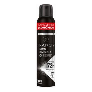 Imagem de Desodorante Francis Men Invisible 72h 200ml, Invisible