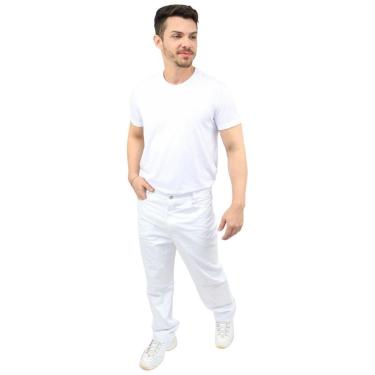 Imagem de Calça Branca Masculina-Masculino
