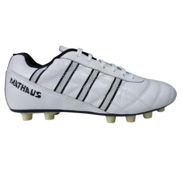 Imagem de Chuteira De Futebol De Campo Mathaus Vitória Branca-Unissex