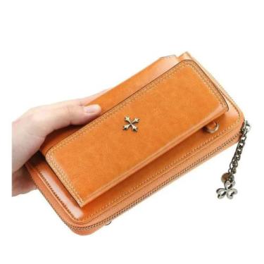 Imagem de CARTEIRA FEMININA BAELLERY PU MULTIFUNCIONAL PORTA CARTÕES Cor:Preto, 