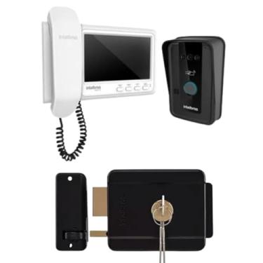 Imagem de Video Porteiro Interfone Campainha Tela 7 Polegadas Intelbras Com Acesso Tag e Fechadura