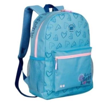 Imagem de Mochila de Costas Juvenil Self Love - Clio - - Clio Style, Azul