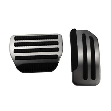 Imagem de EFDNK-HB Capas de pedal de freio de acelerador de carro universais antiderrapantes pedais para acessórios automotivos protetores de pedal de pé de veículo (at)