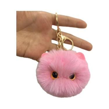Imagem de Chaveiro De Gato De Pelúcia Fofo, Brinquedo De Desenho Animado, Pingen