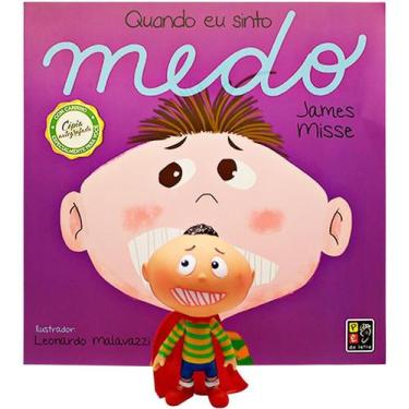Imagem de Quando eu sinto medo - Blister com 1 livro e 1 boneco - PÉ DA LETRA - 