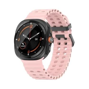 Imagem de Pulseira De Silicone Esportiva Samsung Galaxy Watch Ultra 2025/7, Aces