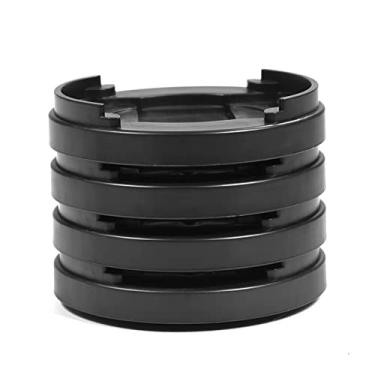 Imagem de GLOGLOW Tapete de Chão de sofá Almofada de Rolha de Cama Antiderrapante de Plástico, Design Multi-slot, Conjunto de 8, Formato Redondo, 3,35 Polegadas de Diâmetro, para Mesa, Escrivaninha, sofá,