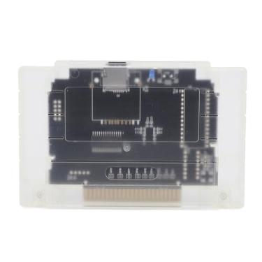 Imagem de Generic Explore Uma Enorme Biblioteca Com Cartucho de Jogo Cartucho de Videogame 3000 Em 1 V1.0 Com Cartão de Memória de 8 GB para SFC, Funciona Em Consoles Dos EUA (Branco Transparente)