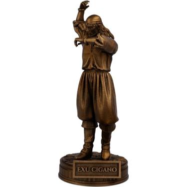 Imagem de Estátua Exu Cigano Umbanda Candomblé (Cor Cobre Antigo)