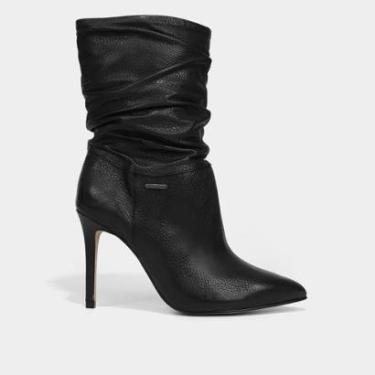 Imagem de Bota Slouch Couro Bottero Cano Médio Feminina-Feminino