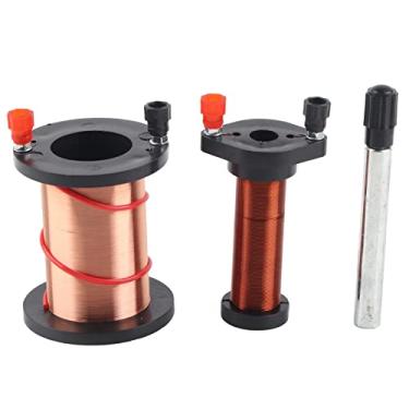 Imagem de Bobina de indução eletromagnética, estude a lei de Lenz e indução magnética com equipamento de ensino de física, experimentos de ensino fundamental e médio