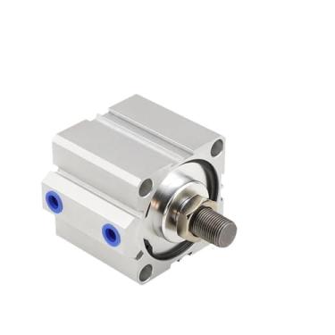 Imagem de SDA Tipo Furo 25 mm Curso 5/10/20/25/30/40/50/100 mm Dupla Ação SDA25-B Cilindro de Pistão Pneumático de Ar Compacto Fêmea (SDA25BX45)