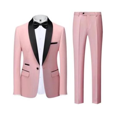 Imagem de Terno Casual Masculino M-6XL Para Casamento E Festas, Blazer De Marca 