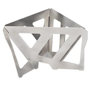 Imagem de YOUTHINK café Reutilizável Dobrável Dobrável Filtro de café Reutilizável, Gotejador de Aço Inoxidável, Cafeteira Leve e Portátil para Viagens, Escritório, Casa e Camping