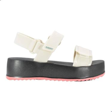 Imagem de Sandália Zaxy New Up Off White