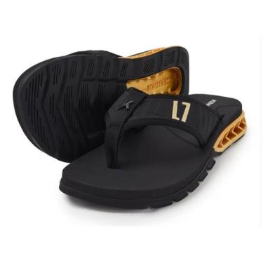 Imagem de Sandália Kenner Rakka Elite L7 Dourado 45, Dourado, 41