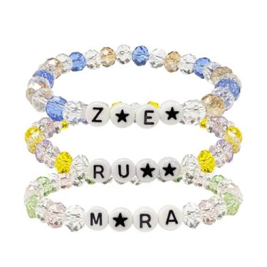 Imagem de Annymall Conjunto de pulseiras de brinquedo inspirado na Coreia-Pop para mulheres, pulseiras pop coreanas, joias da amizade, para produtos Huntrix para fãs de Rumi Mira Zoey, presentes de Natal