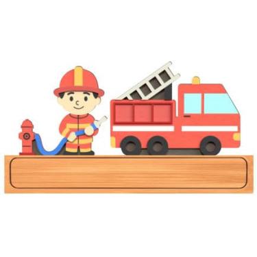 Imagem de Midrean Porta-chaves de madeira para caminhoneiro guindaste móvel para crianças, suporte de parede, ganchos de parede de 34,7 cm, organizador para toalhas, chapéus, entrada, berçário