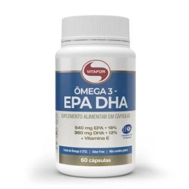 Imagem de OMEGA 3 EPA E DHA 60 CAPSULAS 1000MG - Vitafor-Unissex