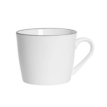 Imagem de Canecas de café de 320 ml, xícara de chá de bom dia, canecas de leite de chocolate, caneca de porcelana para escritório e casa