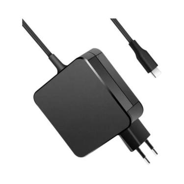 Imagem de Carregador De Laptop USB C 65W Adaptador De Energia Carregamento Rápid