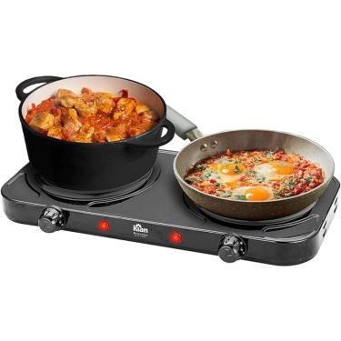 Imagem de Kian - Fogão Elétrico Chapa Dupla 127V Preto FG-101