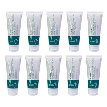 Imagem de Pomada Ally Gel Hidrogel Casex 85g | 10 Unidades – Tratamento de Feridas, Úlceras, Cortes, Abrasões e Queimaduras