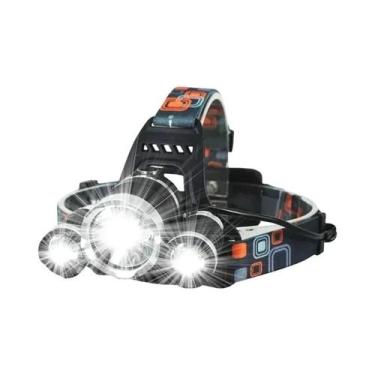 Imagem de Lanterna De Cabeça Mini Portátil USB Recarregável XPE COB LED Para Cam